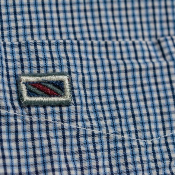 Private Member Design NBR-7 Blue Casual Button-Up - Picture 5 of 8